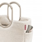 Tasche Loopshopper L Teddy Sand, Farbe: beige, Marke: Reisenthel, EAN: 4012013744549, Abmessungen in cm: 46x34.5x8, Bild 8 von 8