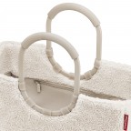 Tasche Loopshopper L Teddy Sand, Farbe: beige, Marke: Reisenthel, EAN: 4012013744549, Abmessungen in cm: 46x34.5x8, Bild 7 von 8