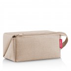 Kulturbeutel Foldcase Twist Coffee, Farbe: beige, Marke: Reisenthel, EAN: 4012013744389, Abmessungen in cm: 23x11x11, Bild 2 von 3