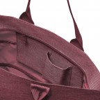 Shopper E1 erweiterbar WEINROT/Twist Maroon, Farbe: rot/weinrot, Marke: Reisenthel, EAN: 4012013743818, Abmessungen in cm: 50x26.5x15.5, Bild 3 von 3