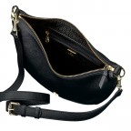 Umhängetasche Zita S Black, Farbe: schwarz, Marke: AIGNER, Abmessungen in cm: 30x20x6.5, Bild 6 von 6
