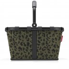 Einkaufskorb Carrybag Teddy Leo Olive, Farbe: grün/oliv, Marke: Reisenthel, EAN: 4012013745423, Abmessungen in cm: 48x29x28, Bild 2 von 7