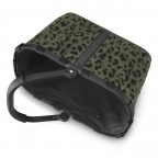 Einkaufskorb Carrybag Teddy Leo Olive, Farbe: grün/oliv, Marke: Reisenthel, EAN: 4012013745423, Abmessungen in cm: 48x29x28, Bild 6 von 7
