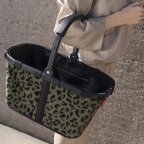 Einkaufskorb Carrybag Teddy Leo Olive, Farbe: grün/oliv, Marke: Reisenthel, EAN: 4012013745423, Abmessungen in cm: 48x29x28, Bild 5 von 7