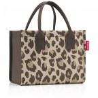 Handtasche Daily Shopper XS Leo Macchiato, Farbe: braun, Marke: Reisenthel, EAN: 4012013744952, Abmessungen in cm: 27x21x14, Bild 3 von 8