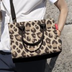Handtasche Daily Shopper XS Leo Macchiato, Farbe: braun, Marke: Reisenthel, EAN: 4012013744952, Abmessungen in cm: 27x21x14, Bild 7 von 8