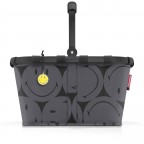 Einkaufskorb Carrybag Smiley Grey, Farbe: grau, Marke: Reisenthel, EAN: 4012013745430, Abmessungen in cm: 48x29x28, Bild 2 von 5