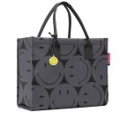 Tasche Daily Shopper Smiley Grey, Farbe: grau, Marke: Reisenthel, EAN: 4012013745478, Abmessungen in cm: 42x35x17, Bild 2 von 3