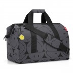 Reisetasche Allrounder L Smiley Grey, Farbe: grau, Marke: Reisenthel, EAN: 4012013745553, Abmessungen in cm: 48x39.5x29, Bild 1 von 3