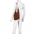 Beuteltasche Urban-Poets Tuula UP-13391 Charming Cognac, Farbe: cognac, Marke: Harbour 2nd, EAN: 4046478085039, Abmessungen in cm: 29x30x7.5, Bild 4 von 7