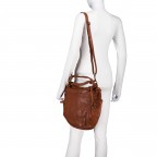 Handtasche Anchor-Love Selina AL-13614 Charming Cognac, Farbe: cognac, Marke: Harbour 2nd, EAN: 4046478089471, Abmessungen in cm: 26.5x28x13, Bild 6 von 8