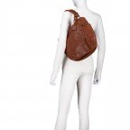 Handtasche Anchor-Love Selina AL-13614 Charming Cognac, Farbe: cognac, Marke: Harbour 2nd, EAN: 4046478089471, Abmessungen in cm: 26.5x28x13, Bild 5 von 8