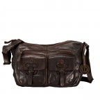 Beuteltasche Urban-Poets Emerson UP-13118 Chocolate Brown, Farbe: braun, Marke: Harbour 2nd, EAN: 4046478089679, Abmessungen in cm: 34x24x6.7, Bild 1 von 6