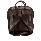 Rucksack Urban-Poets Devon UP-13129 Chocolate Brown, Farbe: braun, Marke: Harbour 2nd, EAN: 4046478089747, Abmessungen in cm: 28x34x9.5, Bild 4 von 6