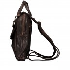 Rucksack Urban-Poets Quinn UP-13130 Chocolate Brown, Farbe: braun, Marke: Harbour 2nd, EAN: 4046478089754, Abmessungen in cm: 22.5x29.5x8.5, Bild 3 von 8