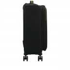 Koffer Aktivus Spinner S erweiterbar Black Lime, Farbe: schwarz, Marke: American Tourister, EAN: 5400520344090, Abmessungen in cm: 40x55x22, Bild 6 von 13