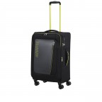 Koffer Aktivus Spinner M erweiterbar Black Lime, Farbe: schwarz, Marke: American Tourister, EAN: 5400520345233, Abmessungen in cm: 43x67x28, Bild 7 von 12