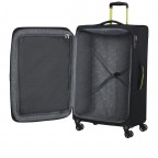 Koffer Aktivus Spinner L erweiterbar Black Lime, Farbe: schwarz, Marke: American Tourister, EAN: 5400520345271, Abmessungen in cm: 49x79x32, Bild 8 von 12