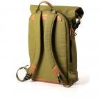 Rucksack Japan Fukui Marshland, Farbe: grün/oliv, Marke: Aunts & Uncles, EAN: 4255717210143, Abmessungen in cm: 27x42x12, Bild 3 von 11