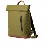 Rucksack Japan Wakayama mit Laptopfach 13 Zoll Marshland, Farbe: grün/oliv, Marke: Aunts & Uncles, EAN: 4255717210365, Abmessungen in cm: 26x39x10, Bild 2 von 11