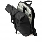 Rucksack Japan Re Tama Black, Farbe: schwarz, Marke: Aunts & Uncles, EAN: 4255717210716, Abmessungen in cm: 29x37x10, Bild 6 von 8