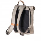 Rucksack Japan Re Tama Driftwood, Farbe: beige, Marke: Aunts & Uncles, EAN: 4255717210730, Abmessungen in cm: 29x37x10, Bild 4 von 8