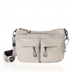 Umhängetasche Japan Re-Lite Mogami erweiterbar Driftwood, Farbe: beige, Marke: Aunts & Uncles, EAN: 4255717212178, Abmessungen in cm: 30x20x10, Bild 1 von 7