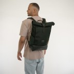 Rucksack Eco Series Allen Medium erweiterbar Dark Olive, Farbe: grün/oliv, Marke: Johnny Urban, Abmessungen in cm: 28.5x40.5x13, Bild 4 von 8