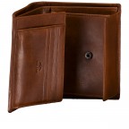 Geldbörse Cerratano Ladon MV8 Cognac, Farbe: cognac, Marke: Joop!, EAN: 4048835283522, Abmessungen in cm: 9.5x12x2.5, Bild 4 von 5