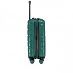 Koffer FLA13 erweiterbar Größe S Transformative Teal, Farbe: blau/petrol, Marke: Flanigan, EAN: 4066727007292, Abmessungen in cm: 40x53x22, Bild 3 von 9