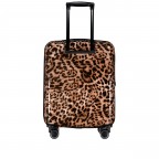 Koffer FLA13 erweiterbar Größe S Leopard, Farbe: braun, Marke: Flanigan, EAN: 4066727007414, Abmessungen in cm: 40x53x22, Bild 6 von 10