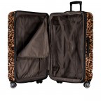 Koffer FLA13 Größe L Leopard, Farbe: braun, Marke: Flanigan, EAN: 4066727007438, Abmessungen in cm: 51x76x31, Bild 8 von 9