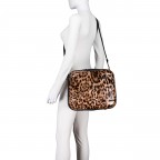 Kosmetikkoffer FLA13 mit Smart Sleeve Leopard, Farbe: braun, Marke: Flanigan, EAN: 4066727007445, Abmessungen in cm: 36x29x19, Bild 5 von 7