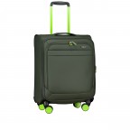 Koffer T27 erweiterbar Größe 55 cm Olive Neon Green, Farbe: grün/oliv, Marke: Franky, EAN: 4251885988730, Abmessungen in cm: 39x55x22, Bild 5 von 8