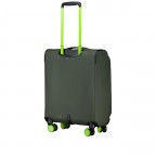 Koffer T27 erweiterbar Größe 55 cm Olive Neon Green, Farbe: grün/oliv, Marke: Franky, EAN: 4251885988730, Abmessungen in cm: 39x55x22, Bild 7 von 8