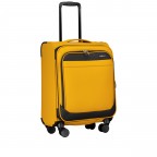 Koffer T27 erweiterbar Größe 55 cm Dark Yellow Black, Farbe: gelb, Marke: Franky, EAN: 4251885988822, Abmessungen in cm: 39x55x22, Bild 5 von 8