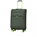 Koffer T27 erweiterbar Größe 68 cm Olive Neon Green, Farbe: grün/oliv, Marke: Franky, EAN: 4251885988747, Abmessungen in cm: 42x68x25, Bild 2 von 8