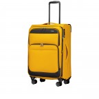 Koffer T27 erweiterbar Größe 68 cm Dark Yellow Black, Farbe: gelb, Marke: Franky, EAN: 4251885988839, Abmessungen in cm: 42x68x25, Bild 2 von 8