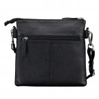 Umhängetasche Nappa Black, Farbe: schwarz, Marke: Hausfelder Manufaktur, EAN: 4065646025660, Abmessungen in cm: 24x22x4, Bild 3 von 5