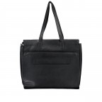 Shopper mit Laptopfach 17 Zoll Black, Farbe: schwarz, Marke: Hausfelder Manufaktur, EAN: 4065646025684, Abmessungen in cm: 40.3x36x13, Bild 3 von 7