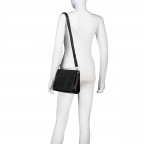 Umhängetasche Black, Farbe: schwarz, Marke: Hausfelder Manufaktur, EAN: 4065646025813, Abmessungen in cm: 23x18x10, Bild 4 von 6