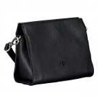 Umhängetasche Black, Farbe: schwarz, Marke: Hausfelder Manufaktur, EAN: 4065646025813, Abmessungen in cm: 23x18x10, Bild 2 von 6