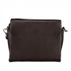 Umhängetasche Dark Brown, Farbe: braun, Marke: Hausfelder Manufaktur, EAN: 4065646025837, Abmessungen in cm: 23x18x10, Bild 3 von 6