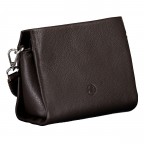 Umhängetasche Dark Brown, Farbe: braun, Marke: Hausfelder Manufaktur, EAN: 4065646025837, Abmessungen in cm: 23x18x10, Bild 2 von 6