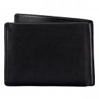 Geldbörse mit RFID-Schutz Black, Farbe: schwarz, Marke: Hausfelder Manufaktur, EAN: 4065646026032, Abmessungen in cm: 11x8.5x2, Bild 3 von 4