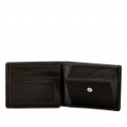 Geldbörse mit RFID-Schutz Dark Brown, Farbe: braun, Marke: Hausfelder Manufaktur, EAN: 4065646026049, Abmessungen in cm: 11x8.5x2, Bild 4 von 4