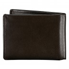 Geldbörse mit RFID-Schutz Dark Brown, Farbe: braun, Marke: Hausfelder Manufaktur, EAN: 4065646026049, Abmessungen in cm: 11x8.5x2, Bild 3 von 4