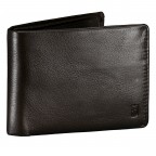 Geldbörse mit RFID-Schutz Dark Brown, Farbe: braun, Marke: Hausfelder Manufaktur, EAN: 4065646026049, Abmessungen in cm: 11x8.5x2, Bild 2 von 4