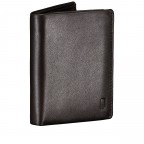 Geldbörse mit RFID-Schutz Dark Brown, Farbe: braun, Marke: Hausfelder Manufaktur, EAN: 4065646026063, Abmessungen in cm: 8.5x11x2, Bild 2 von 5