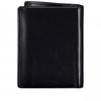 Geldbörse mit RFID-Schutz Black, Farbe: schwarz, Marke: Hausfelder Manufaktur, EAN: 4065646026056, Abmessungen in cm: 8.5x11x1.5, Bild 3 von 5